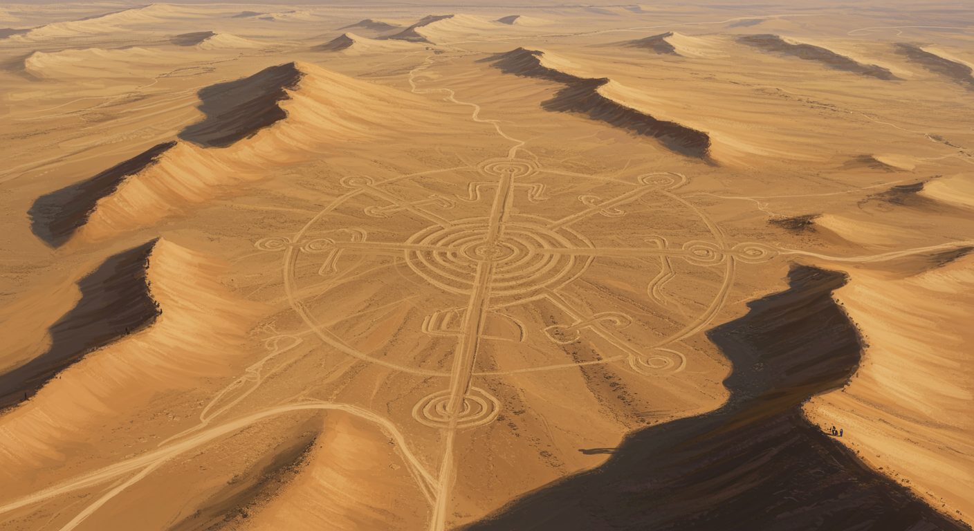 Ancient Earth Art: Not Meant for Sky-Eyes