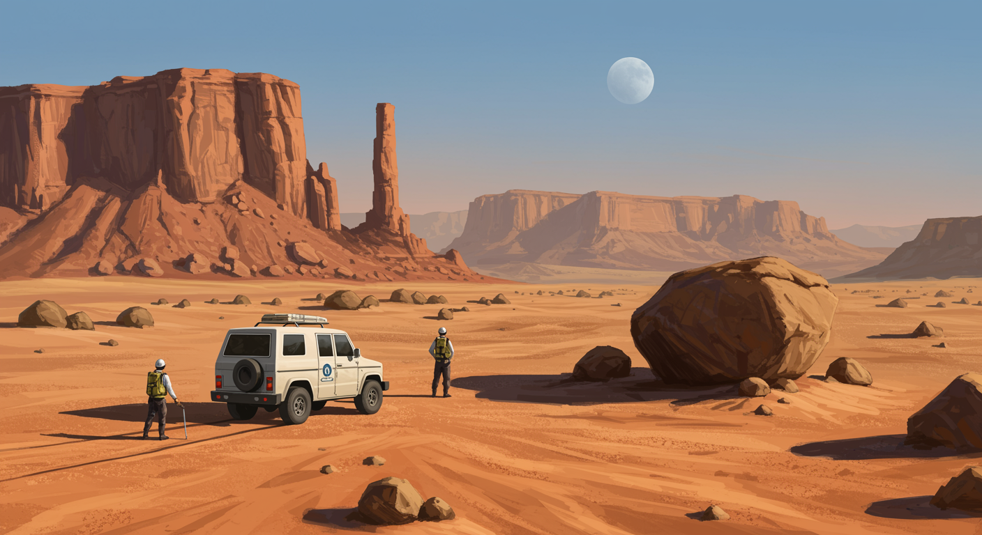 Desert Rocks on the Move: Unraveling an Ancient Mystery